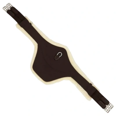 Afbeelding van Premiere Singel Colombes met Buikflap Bruin/Naturel 125cm