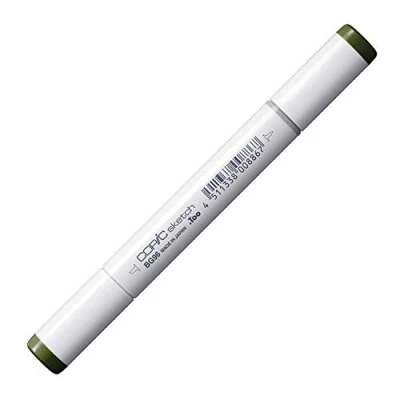 Image de COPIC marqueur Sketch type BG 96, Bush, professionnel à base d&#039;alcool, avec pointe super brosse et moyenne