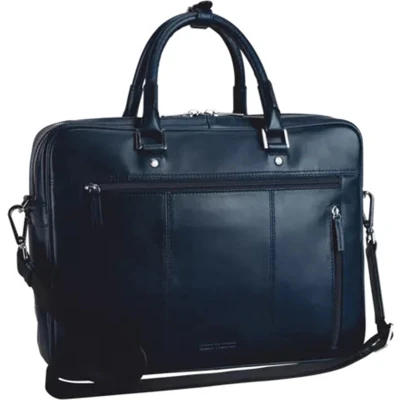 Afbeelding van Leonhard Heyden Montreal Zipped Briefcase 2 Compartments black