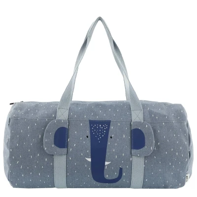 Afbeelding van Trixie Mrs. Elephant Weekend Bag light blue Weekendtas