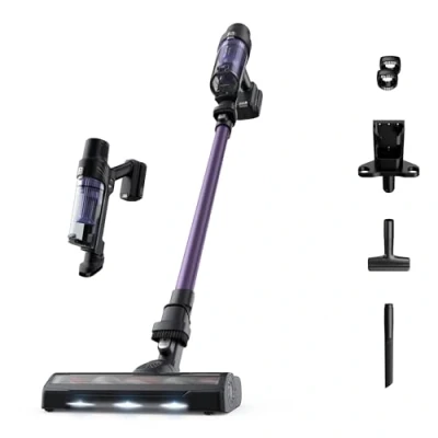 Image de ROWENTA X Pert 7.60 Aspirateur balai sans fil, Bac 0,44 L, Autonomie jusqu&#039;a 45 min, Batterie amovible Lithium ion 18V RH6A31WO