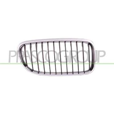 Afbeelding van PRASCO Premium BM0262003 Grille Auto rechts Chroom/zwart BMW: 3 Saloon, Touring