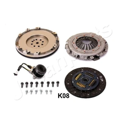 Afbeelding van JAPANPARTS KV K08 Koppelingsset voor motoren zonder dubbelmassavliegwiel 281, 236mm HYUNDAI: Tucson, KIA: Sportage II