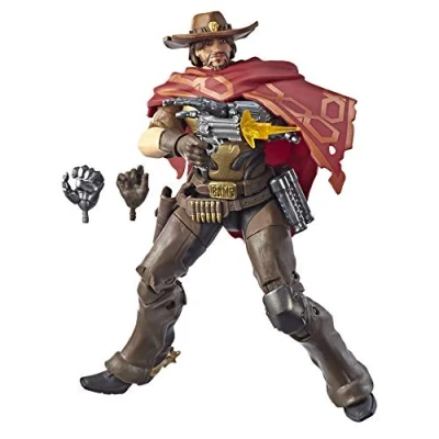 Afbeelding van OVERWATCH Ultimates Series Mccree Verzamelfiguur met accessoires, 15,2 cm
