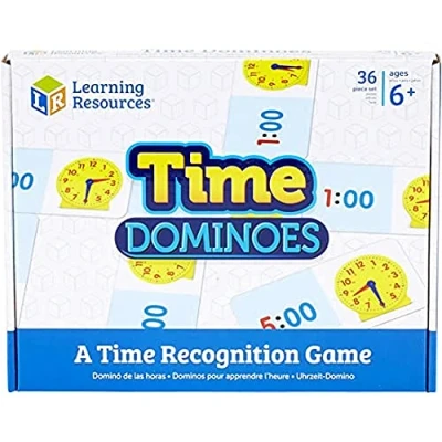 Afbeelding van Time dominoes / tijd domino