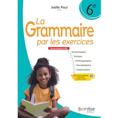Afbeelding van LA GRAMMAIRE PAR LES EXERCICES 6E CAHIER ELEVE