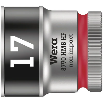 Afbeelding van Wera 8790 HMB HF Zyklop hand en machine dopsleutel 3/8&quot; 17 x 29mm