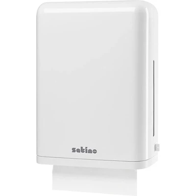 Afbeelding van Satino PT3 handdoekdispenser groot wit 331010