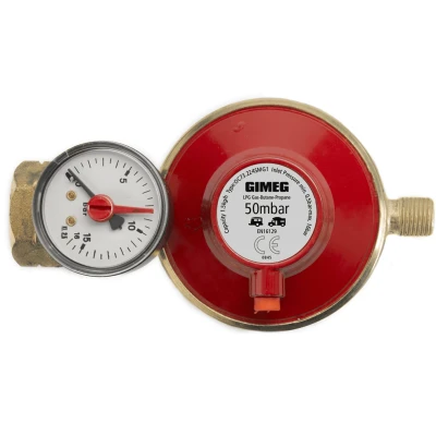 Afbeelding van Regelaar, 50 mbar met manometer