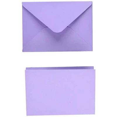 Afbeelding van Sizzix Card &amp; Envelope Set A6 Lavender Dust (10&amp;10pcs) (664841) (DISCONTINUED)