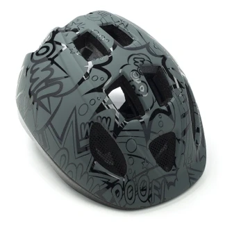 Afbeelding van Polisport Kinder Helm B.D.Balloons 46/53cm grijs/zwart 5010667