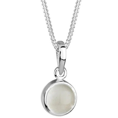 Afbeelding van Elli Basic Ketting silvercoloured, Dames, Maat: 45, Silver coloured