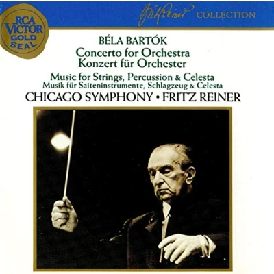 Afbeelding van Bela Bartok: Concerto for orchestra / Music strings, percussion &amp; Celesta