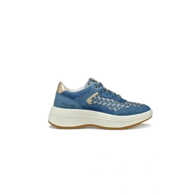 Afbeelding van Geox D Spherica ECUB3 Sneakers laag, Dames, Maat: 38, Avio Textiel/ synthetisch