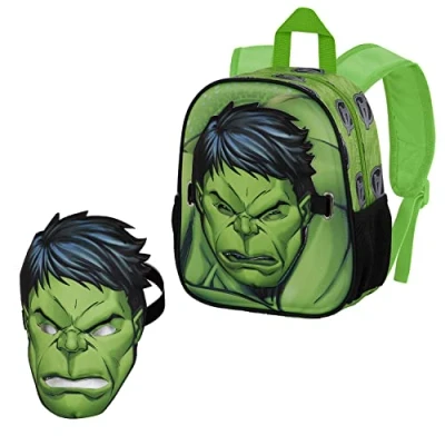 Afbeelding van Hulk jongens kleuter rugzak met masker