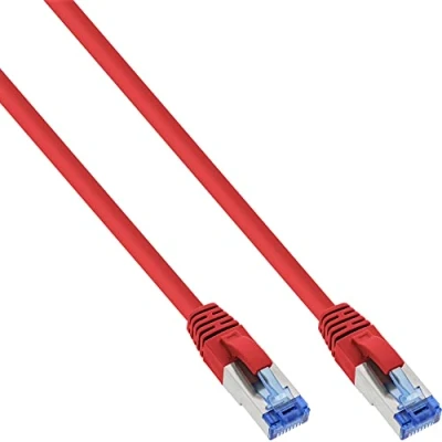 Afbeelding van InLine Patchkabel Cat.6A, S/FTP (PiMf), 500MHz (S/FTP, CAT6a, 10 m), Netwerkkabel