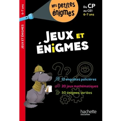 Image de Jeux et énigmes Du CP au CE1 Cahier de vacances 2025