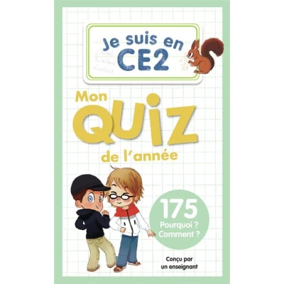 Image de Je suis en CE2 Mon quiz de l&#039;année