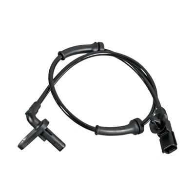 Afbeelding van HELLA 6PU 358 252 161 ABS Sensor Achteras met bevestigingsklemmen aan de kabel Geluidsensor 2 polig 535mm