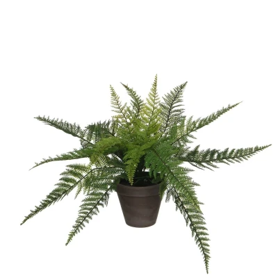 Afbeelding van Varen Kunstplant in Bloempot Stan H38 x Ø50 cm Groen
