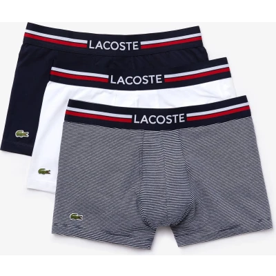 Afbeelding van Lacoste Hommes vêtements Sous Boxers Multicolore 2XL