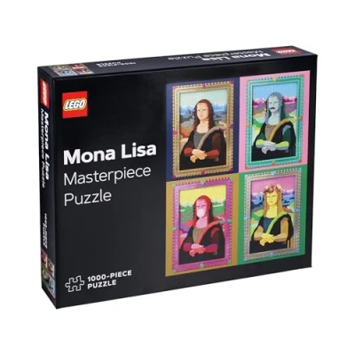 Afbeelding van Lego Masterpiece Puzzle: Mona Lisa 1000 Piece Puzzle