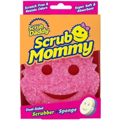 Afbeelding van Scrub Daddy Mommy Krasvrije Spons Dubbelzijdig Roze