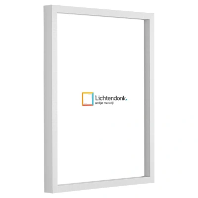 Afbeelding van Fotolijst Hout Strak wit 18x18 cm