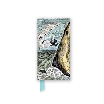 Afbeelding van Flame Tree Slimline Journals Angela Harding: Cornish Path (Foiled Journal)