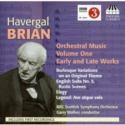Afbeelding van BBC Scottish Symphony Orchestra &amp; Garry Walker, conductor Brian: Orchestral Music, Volume 1 (CD)