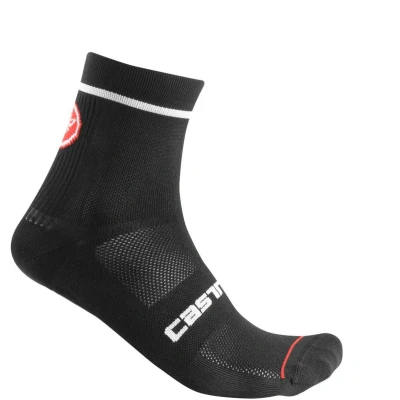 Afbeelding van Fietssokken Castelli Entrata 9cm maat 40/43 Zwart