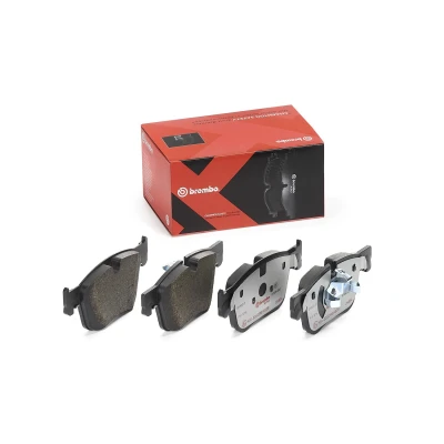 Afbeelding van BREMBO P 61 127X Remblokkenset Geschikt voor slijtage waarschuwingscontact Zonder toebehoren CITROËN: C4 Grand Picasso 2, 1