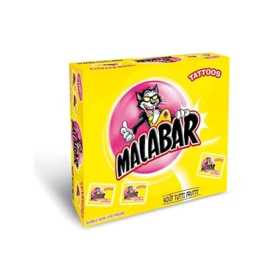 Afbeelding van Malabar smaak Tutti frutti doos 200 stuks