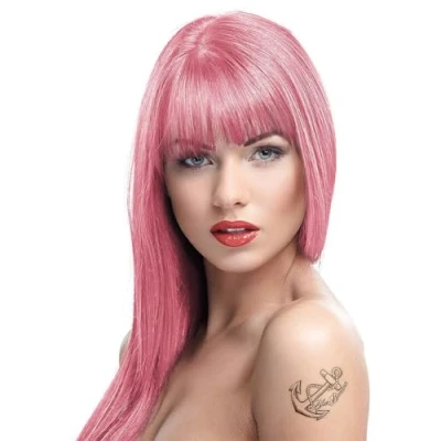Afbeelding van Crazy Color Haarverf voor semi permanent haar, 100 ml (marshmallow roze), 2 stuks