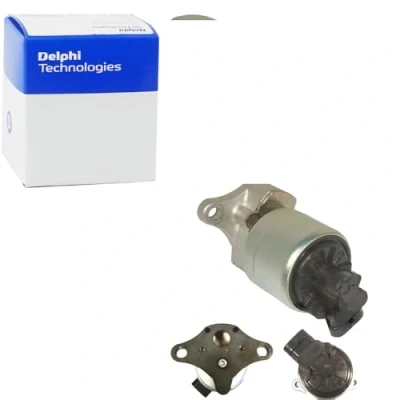 Afbeelding van DELPHI EG10256 12B1 EGR klep Met pakkingen PEUGEOT: 407 Saloon, SW, 307 CITROËN: C4 I Hatchback, Xsara Picasso, C5 II Estate