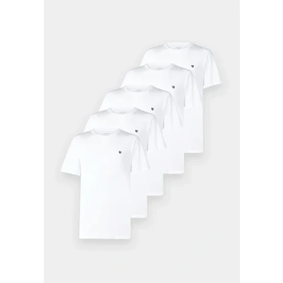 Afbeelding van Jack &amp; Jones Premium Jprbrody TEE 5 PACK Tshirt basic, Heren, Maat: XXL, White