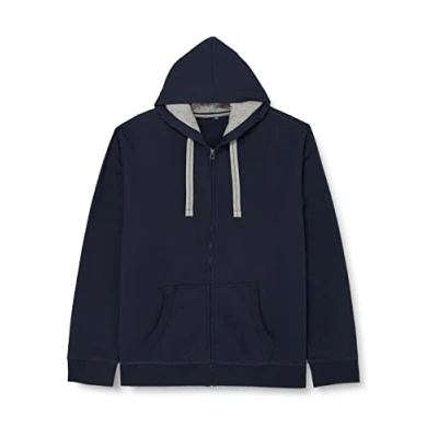 Afbeelding van Men&#039;s Hooded Jacket met ritssluiting Navy 3XL