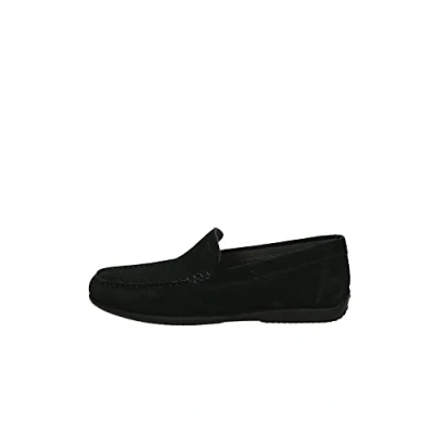 Afbeelding van Geox Ascanio Mocassins, Heren, Maat: 40, Blau Leer