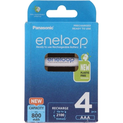 Afbeelding van Sanyo HR 3UTGA eneloop batterij Mignon / AA 2000mAh 4er + AccuCell Safe
