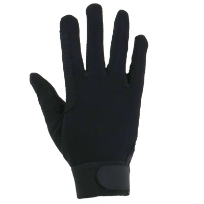 Afbeelding van Covalliero Rijhandschoen Katoen Jersey Zwart Xl