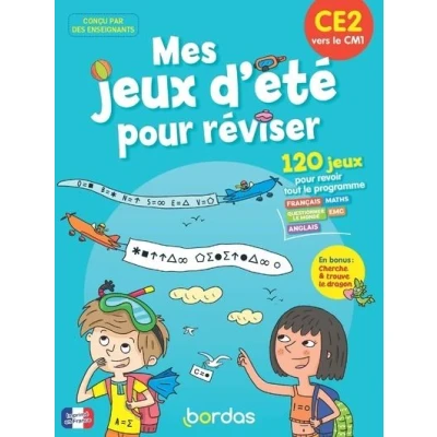 Image de Mes jeux d&#039;été pour réviser CE2 vers CM1