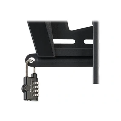 Image de Eaton Tripp Lite Series Heavy Duty Tilt Security Display TV Wall Mount for 37&quot; to 80&quot; TVs and Monitors, Flat or Curved Screens Support pour écran plat verrouillable acier noir Taille d&#039;écran : montable sur mur