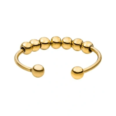 Afbeelding van Purelei® Shade Anxiety Damesring van duurzaam roestvrij staal, verstelbare ring in maat 50 tot 60, modesieraad voor je individuele look, edelsteen
