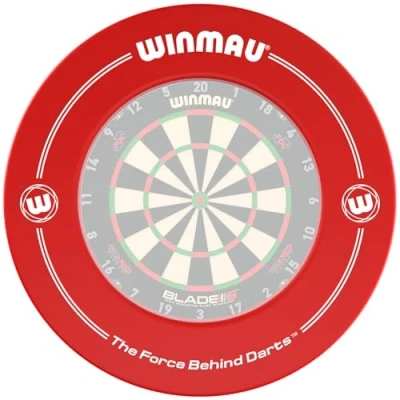 Afbeelding van WINMAU Printed Rood Dartbord Surround