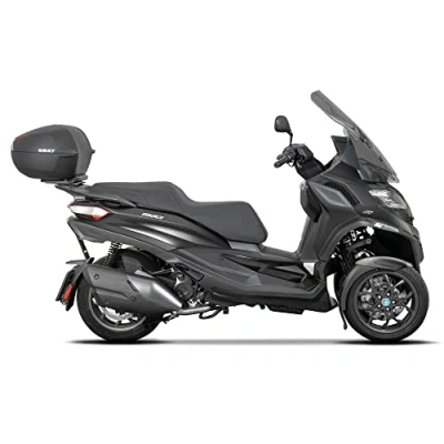 Afbeelding van Shad Piaggio Mp3 400/sport/exclusive 530 Topkoffer Achter Montage Zilver