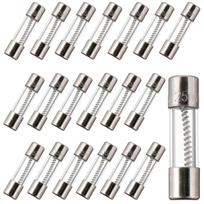 Afbeelding van BOJACK T4AL250V 5x20 mm 4A 250V langzame slag glazen zekeringen 4 ampère 250 volt 0,2 x 0,78 inch buis vertragingszekeringen (verpakking van 20 stuks)