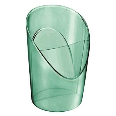 Afbeelding van Esselte Colour&#039;Breeze Pennenpot Reliëfpatroon Organiser met 2 Vakken voor Kantoorbenodigdheden Groen