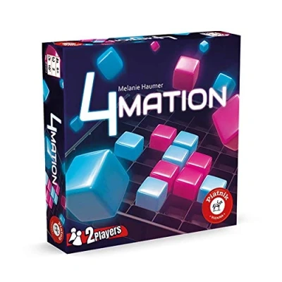 Afbeelding van 4mation (spel): Kniffliges Legespiel voor 2 personen. Personen spel
