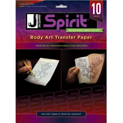 Afbeelding van Jacquard Huid Transferpapier A4 10 vellen.