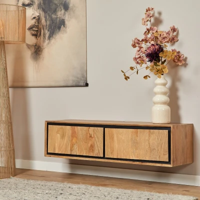 Afbeelding van Zwevend tv meubel RichWood 120 cm STF 3512